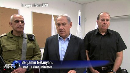 Hamas 'to pay high price' for strikes, says Netanyahu