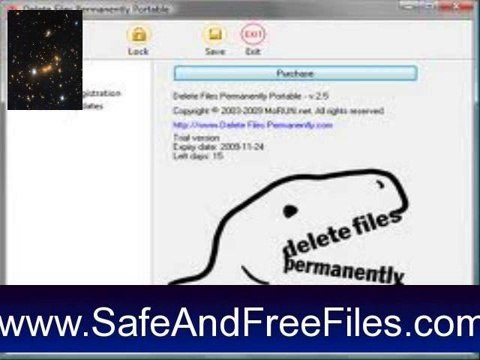 Get Portable Delete Files Permanently 3.3 Serial Key Free Download