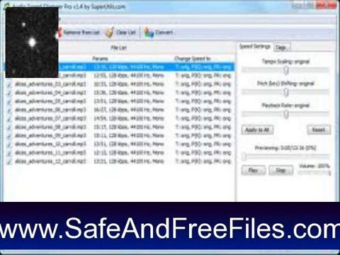 Get Portable Audio Speed Changer Pro 1.4 Activation Key Free Download