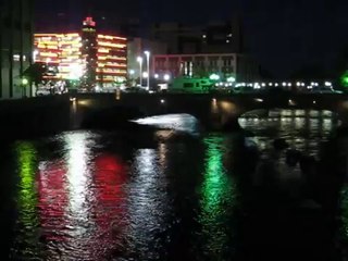 Reno Riverwalk at Night