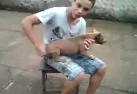 Çocukta mı arıza var Köpekte mi :)))