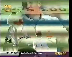 BRIAN LARA TERRIBLE LBW DECISION- VENKAT THE CULPRIT! 2003 vs Australia