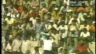 Moin Khan 60 Vs India 1999 Chennai Test