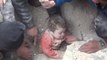 Dunya News - Young girl buried in Syria rubble is pulled out alive