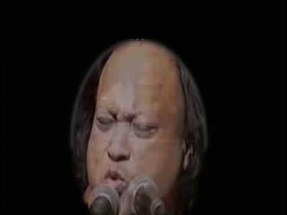 NUSRAT FATEH ALI KHAN - Jab Raat Dhali Aadhi Maikhane Ko Hosh Aaya Angrai Li Botal Ne Paimane Ko Hosh Aaya