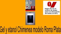 Vender en Gel y etanol Chimenea modelo Roma Plata Opiniones