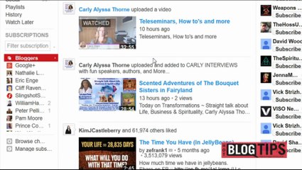 Placing Your Youtube Subscriptions in Categories