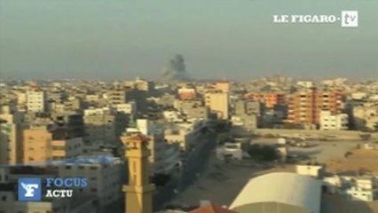 Les frappes aériennes sur Gaza s'intensifient