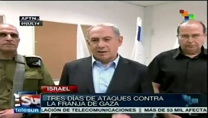 Ataque israelí contra Gaza deja 68 muertos en dos días