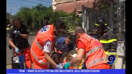 Trani | Binari bloccati per malore macchinista, solo un'esercitazione