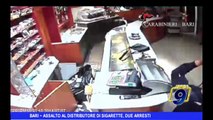 Bari | Assalto al distributore di sigarette, due arresti