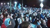 Los argentinos se echan a la calle para celebrar el pase a la final