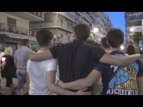 Marano (NA) - Crollo in Galleria, fiaccolata per Salvatore Giordano (08.07.14)