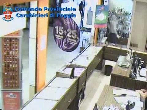 Cerignola (FG) - Arrestato cerignolano per rapina a supermercato E Leclerc (09.07.14)