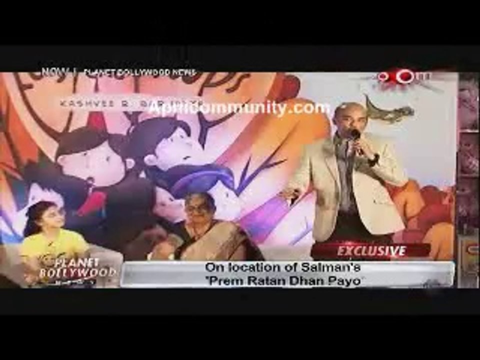 On Location Of Salman's 'Prem Ratan Dhan Payo' 10th July 2014