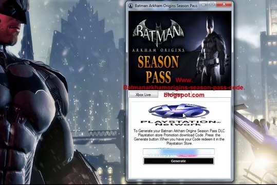 Batman Arkham Origins Season Pass Keys Unlock Tutorial - Xbox 360 - PS3 - PS4