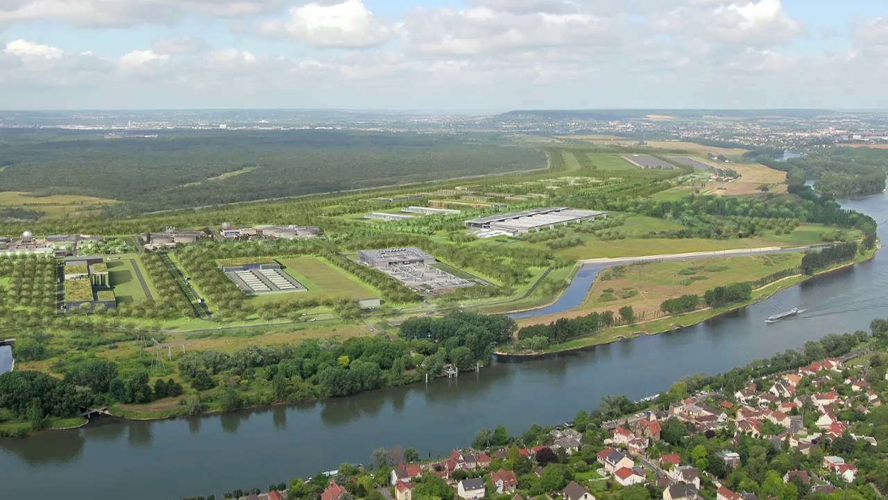 Fouilles archéologiques à l'usine de Seine aval