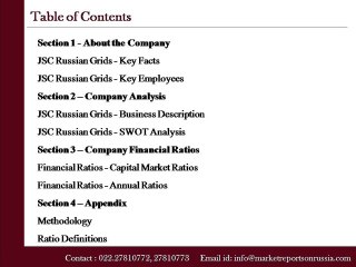 JSC Russian Grids (2M1G)