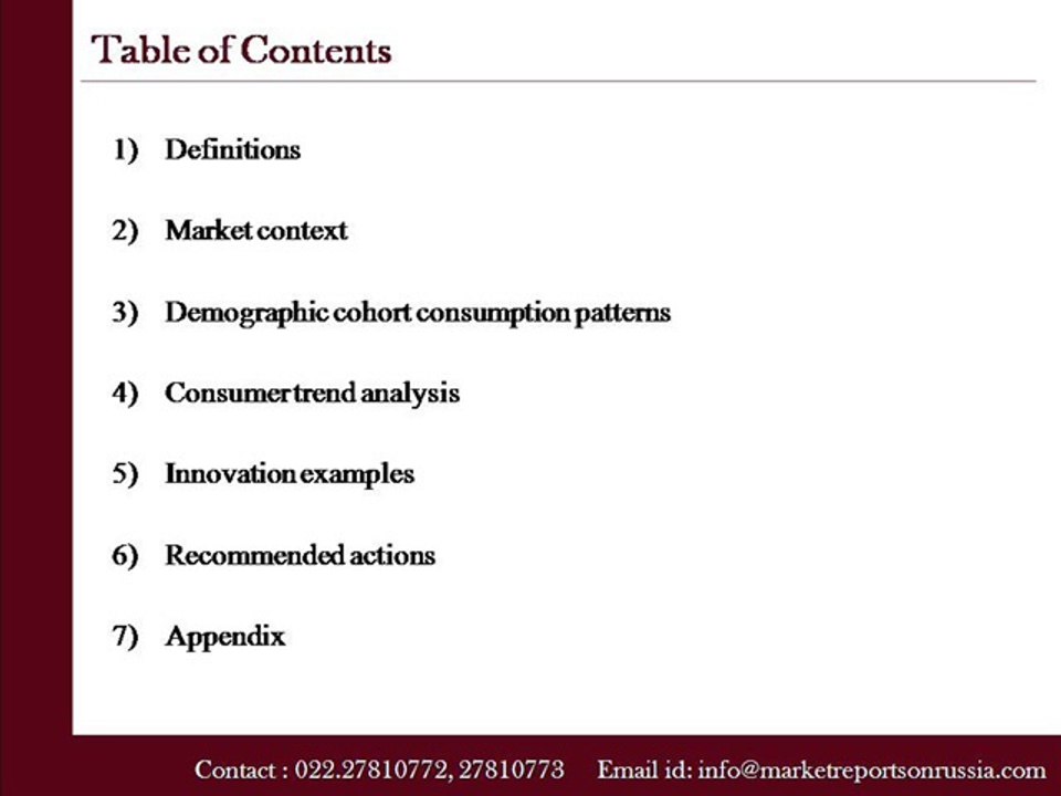 Russian Ice Cream Food Market