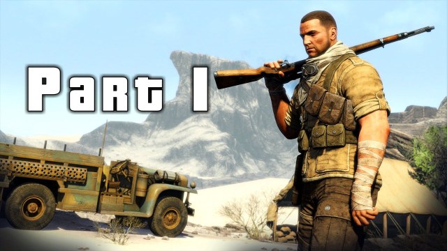 Sniper Elite 3 Part 1 AFRIKA 1080p HD PC Gameplay Playthrough Series