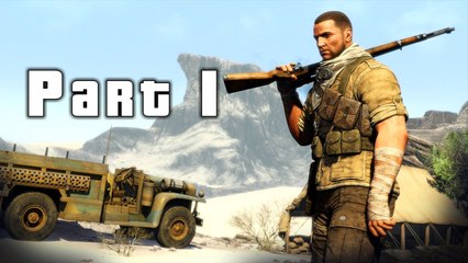 Sniper Elite 3 Part 1 AFRIKA 1080p HD PC Gameplay Playthrough Series