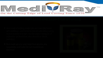 Medi-Ray(TM)-Types Of Radiation Shielding Materials