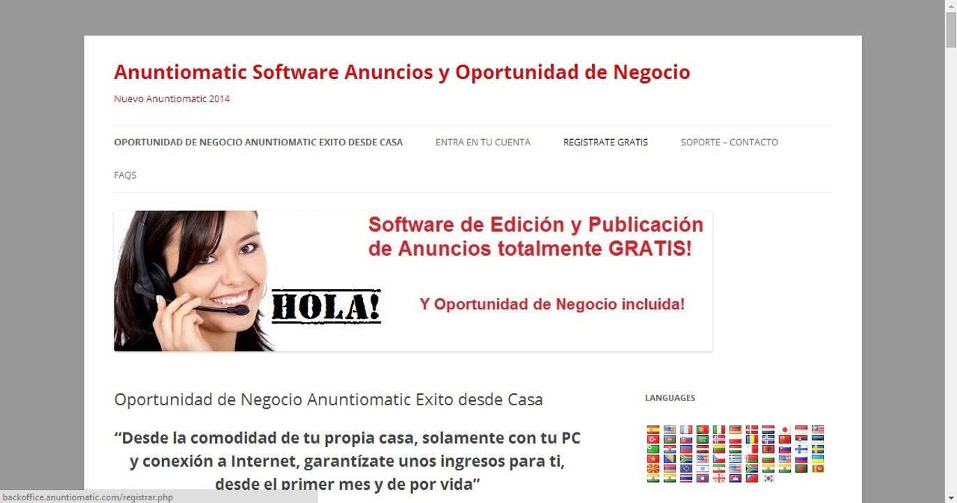 TRABAJA DESDE CASA. QUE ES ANUNTIOMATIC Y COMO SE TRABAJA 2014. ¿Quieres un empleo?