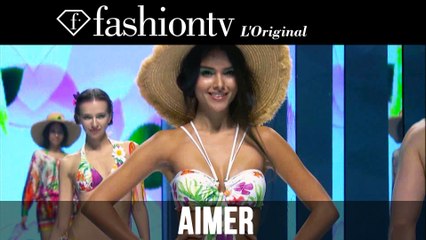 Aimer Swimwear Runway Show 2014 featuring Actress Gong Li in the Front Row | FashionTV