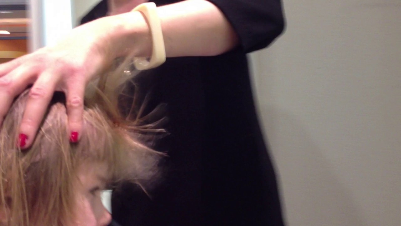 Chez le coiffeur