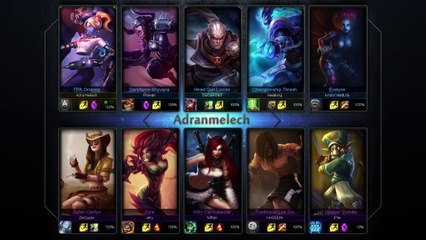 Replay League of Legends - Mercredi 9 Juillet 2014 - Session 1