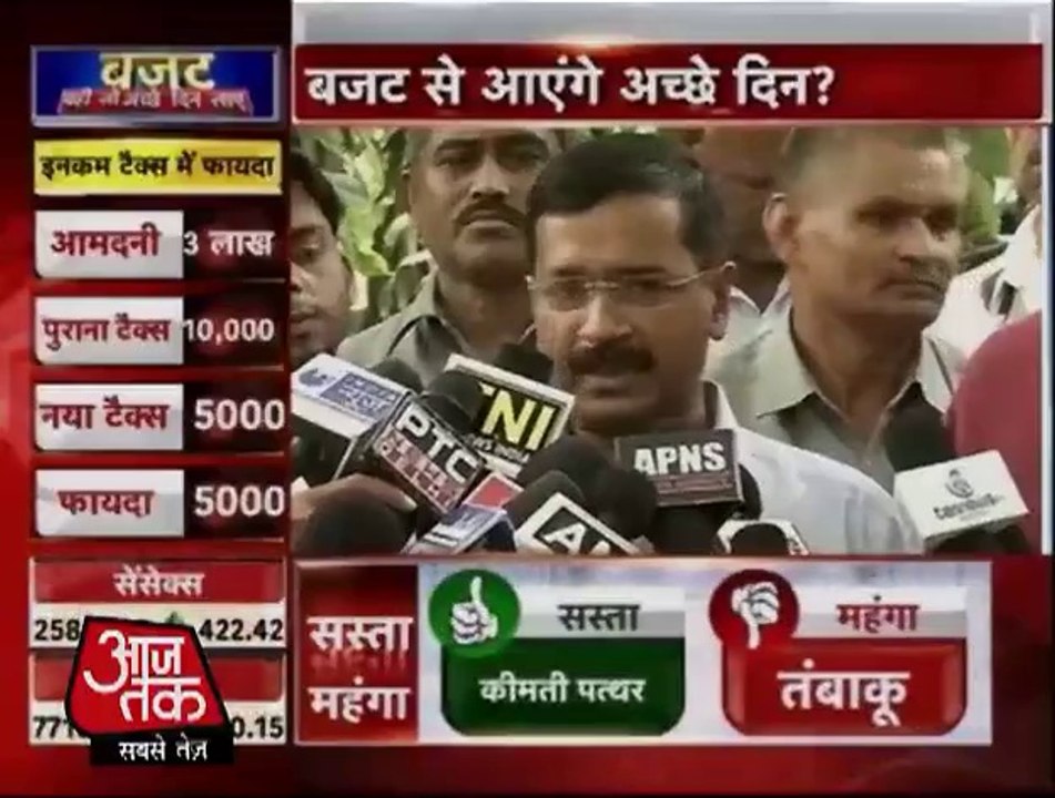 kejriwal reaction