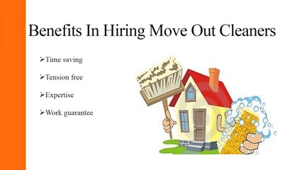 Need Of Move Out Cleaning Services