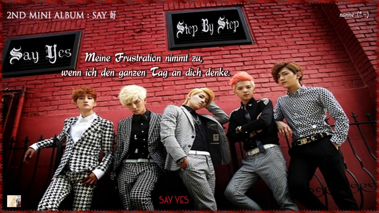 Say Yes - Step By Step k-pop [german sub] Mini Album - SAY 好]