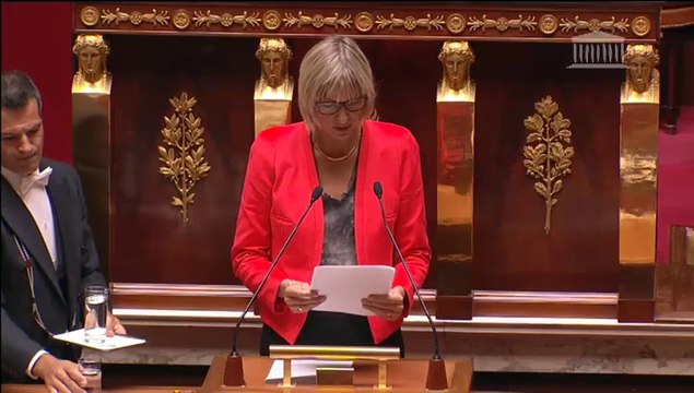 Linda Gourjade, Députée du Tarn sur la proposition de loi relative au versement des allocations familiales au service d'aide à l'enfance