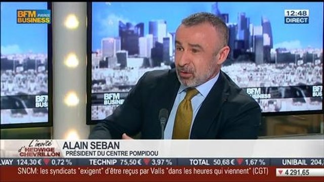 Alain Seban, Centre Pompidou, dans l'invité de BFM Business – 10/07