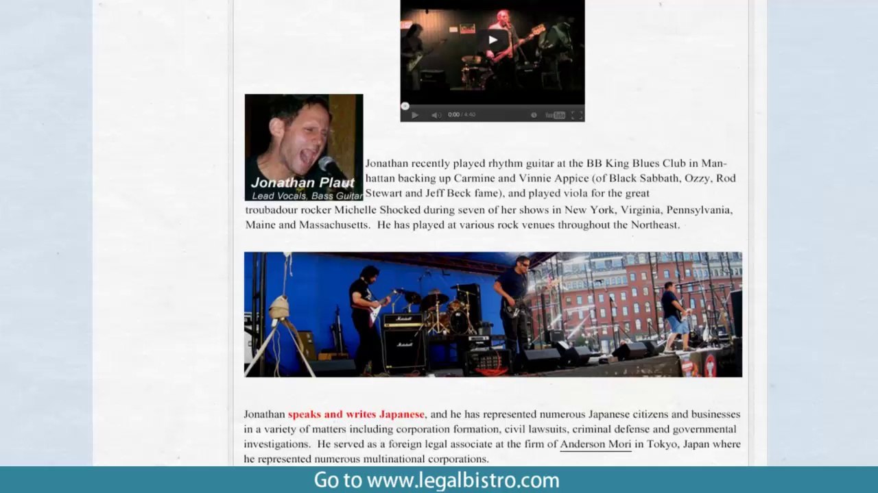 Lawyers Get New Clients Writing an Effective Biography on Legal Bistro!