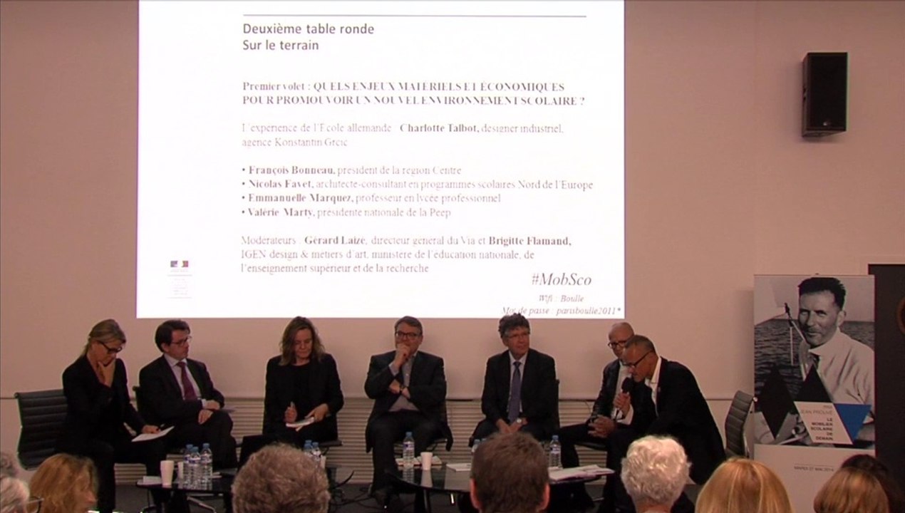 Quelles clés pour engager une politique publique volontariste en matière d'innovation dans le mobilier scolaire ? - Colloque "Refondation de l'École : une question pour le design" - mardi 27 mai 2014