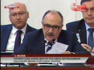 Terörün Sona Erdirilmesi Ve Toplumsal Bütünleşmenin Güçlendirilmesine Dair Kanun Tasarısı Görüşmeleri - Devlet Bakanı Beşir AYALAY