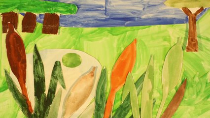 La grenouille à grande bouche