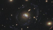 Panning across merging galaxies and a string of star formation in SDSS J1531 3414