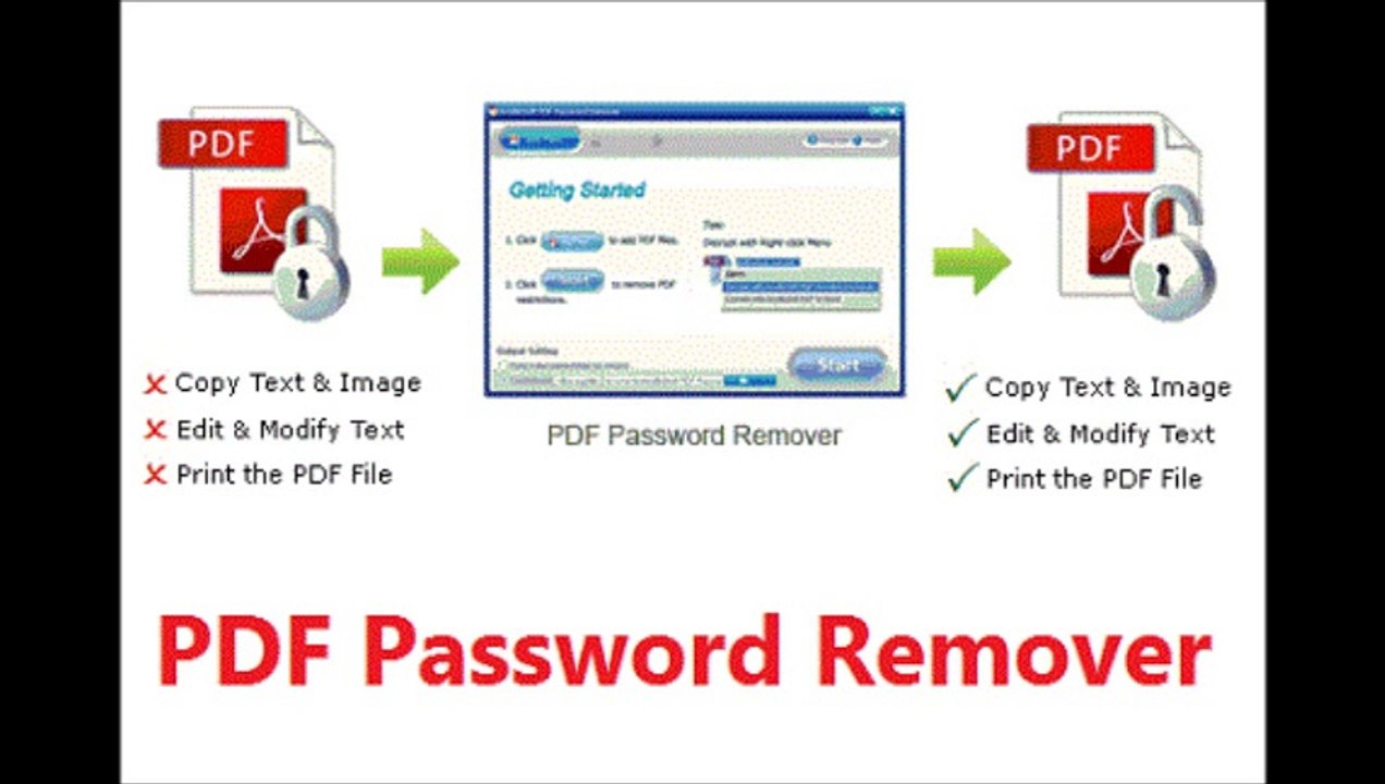 PDF Password Remover [Newer Version] with Serial Key