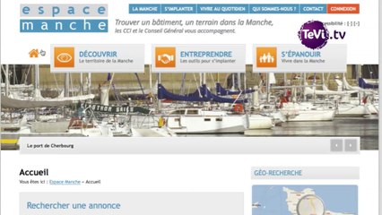 Espace Manche : immobilier professionnels [TéVi] 10-07-14