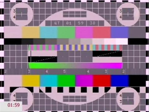 Конец эфира Первого канала (19.01.2009)