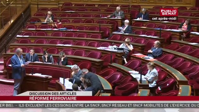 Projet de loi portant réforme ferroviaire - En séance