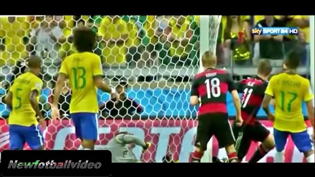 Brasile Germania 1 7 ► Ampia Sintesi Sky Sport Mondiali 2014 HD