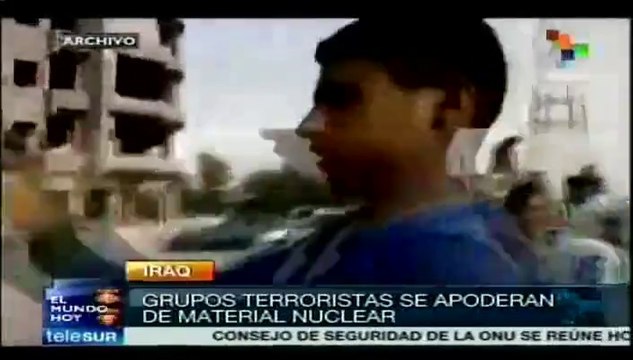 Terroristas iraquíes roban material nuclear que podrían usar como arma