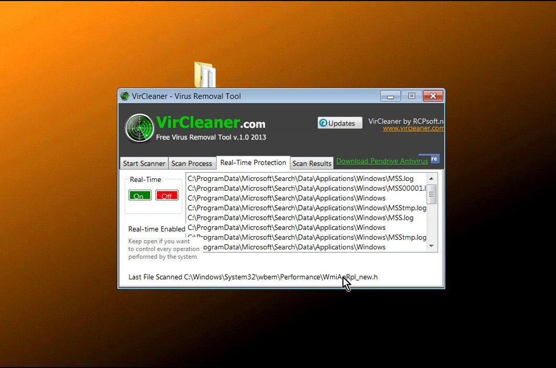 Free VirCleaner, Virus Removal Tool_portable