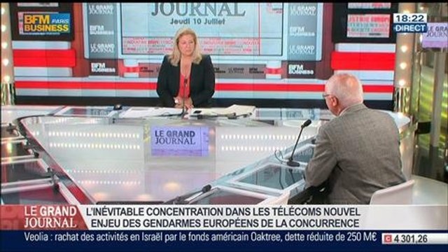 Bruno Lasserre, président de l'Autorité de la concurrence, dans Le Grand Journal - 10/07 2/4