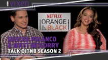 Dascha Polanco And Matt McGorry Talk OITNB Season 2