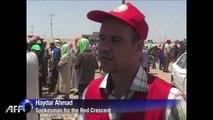 Thousands of Iraqis seek refuge in the Kurdish town of Khanaqin